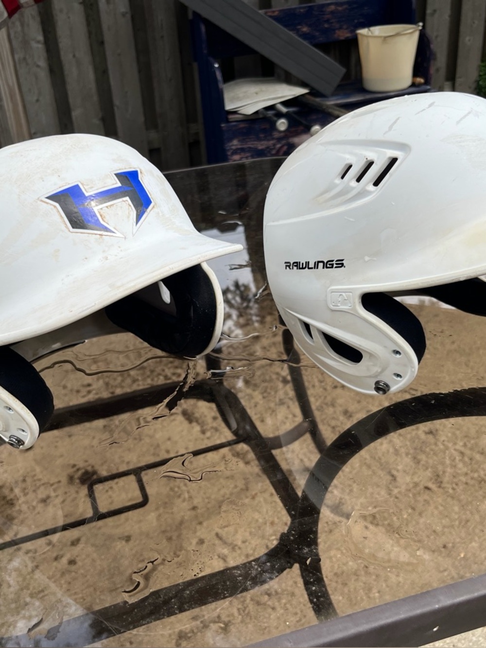 Baseball helmets
